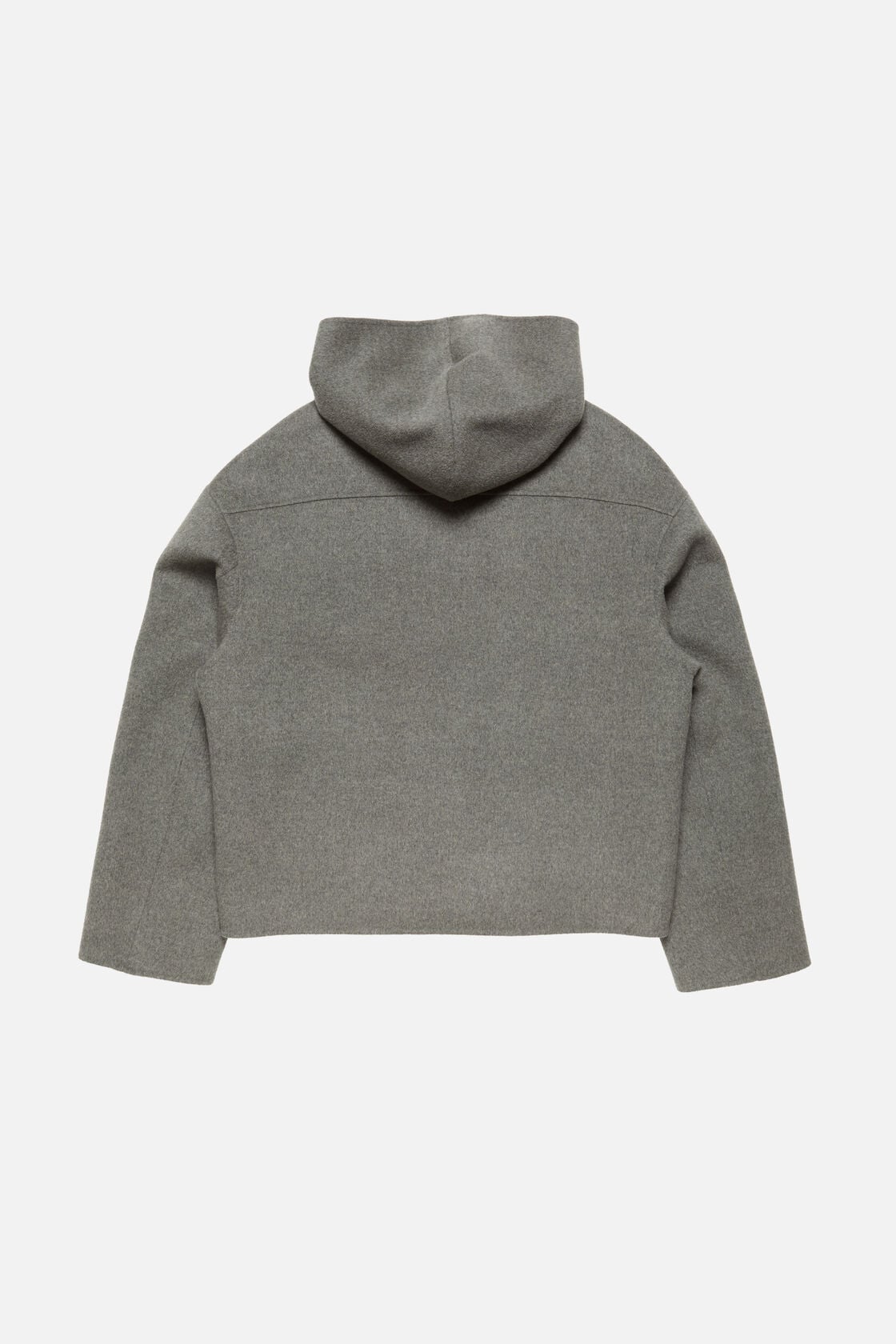 Acne Studios Cashmere jacket with hood - Vintage grey melange