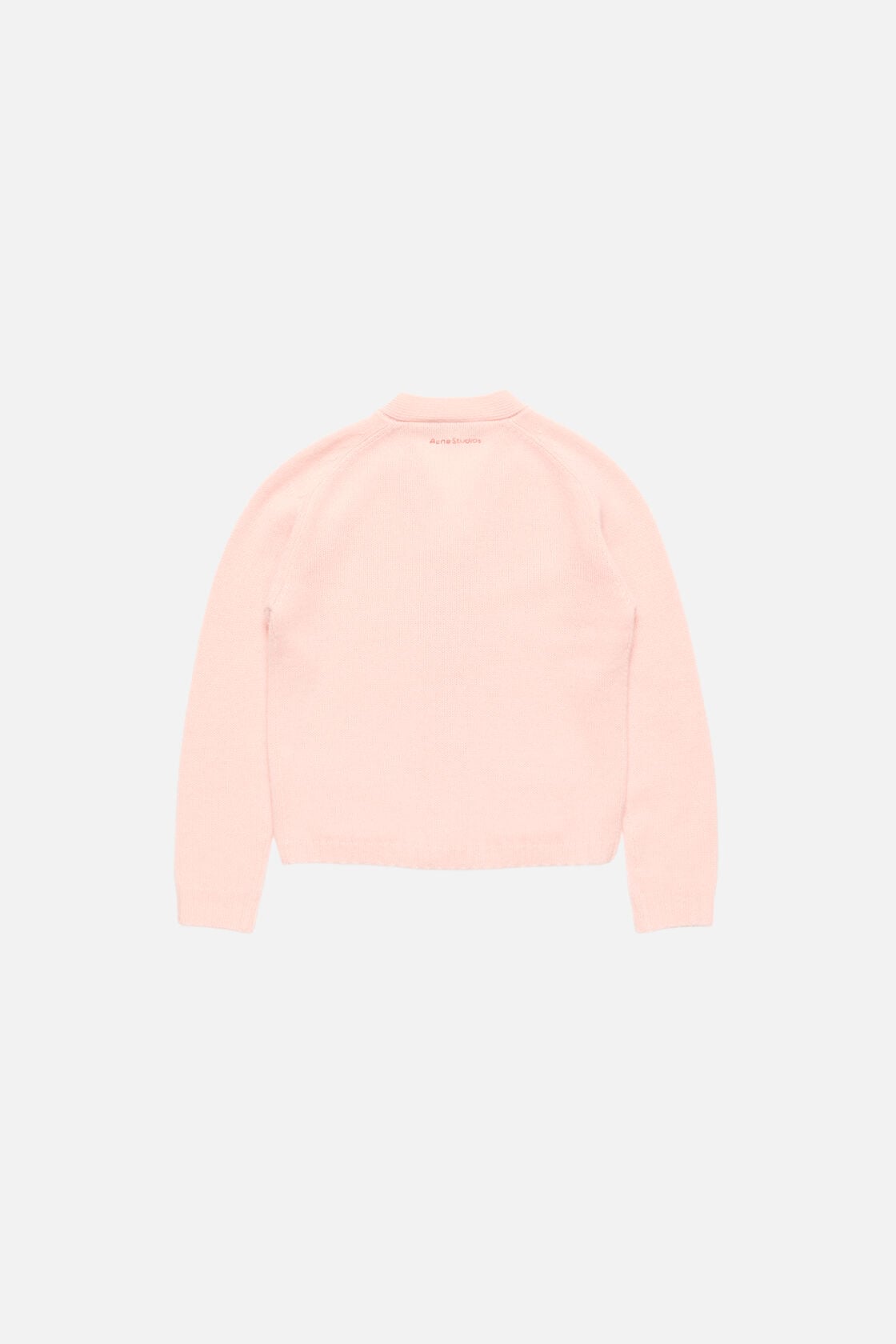 Acne Studios Cashmere V-Neck Cardigan - Light Rose Pink