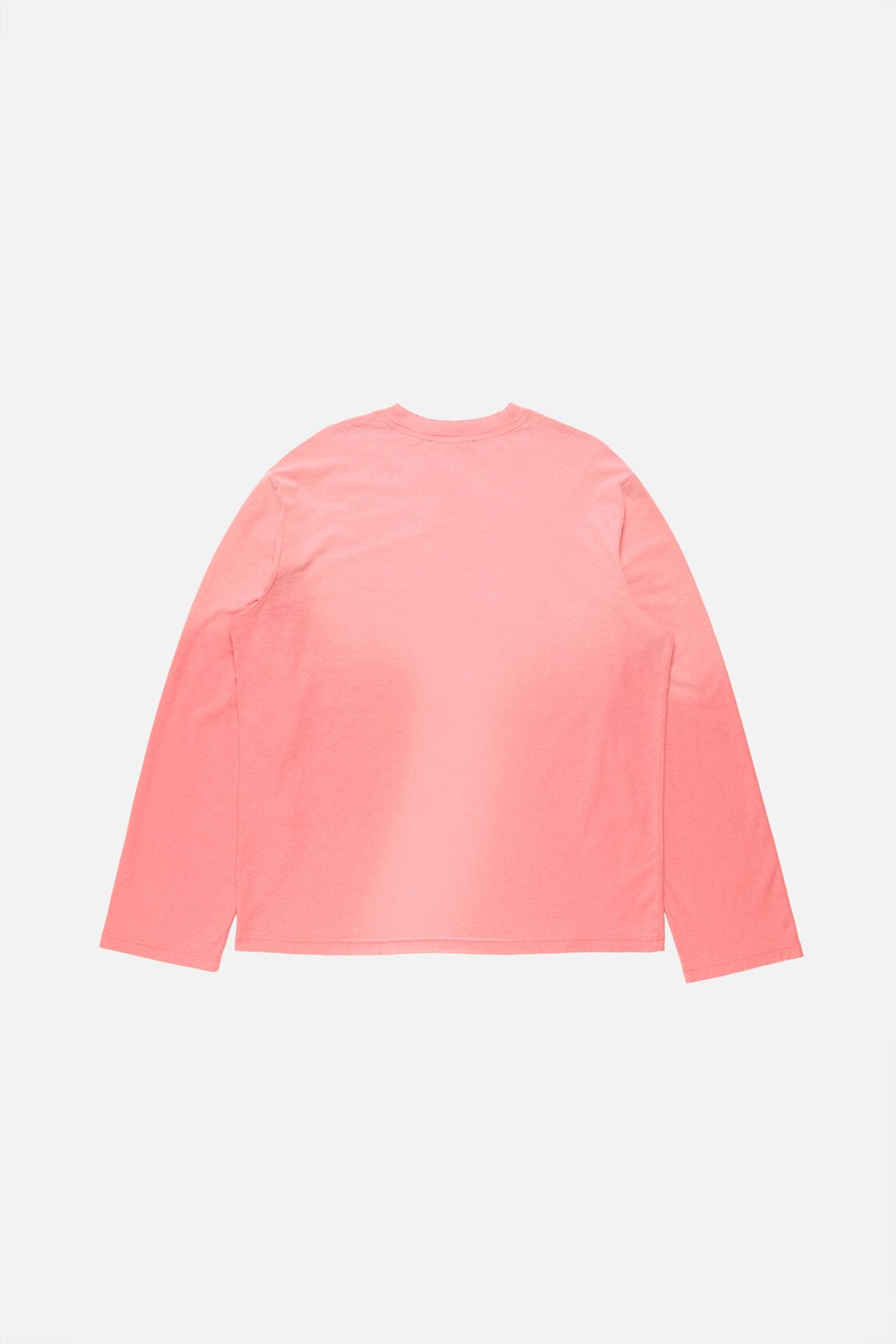 Acne Studios Sprayed 1996 logo t-shirt - Tango pink