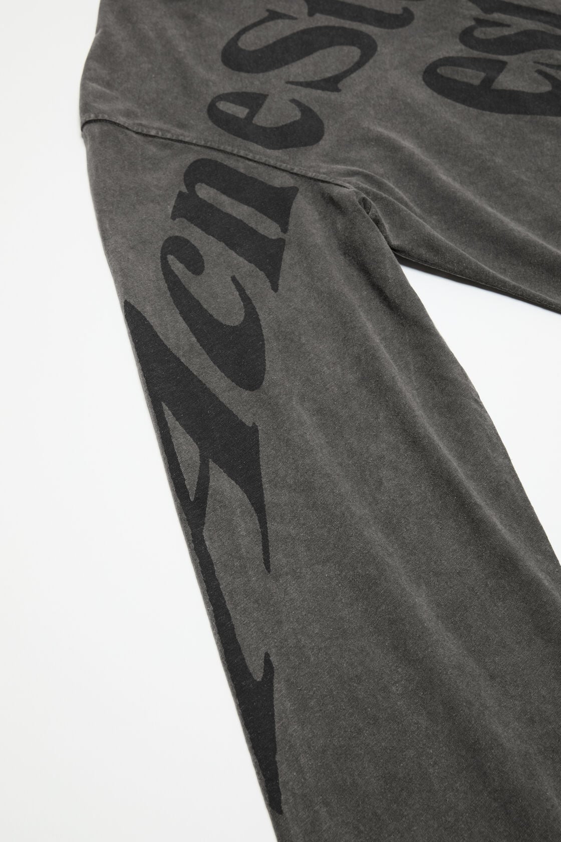 Acne Studios Projection logo t-shirt - Off black