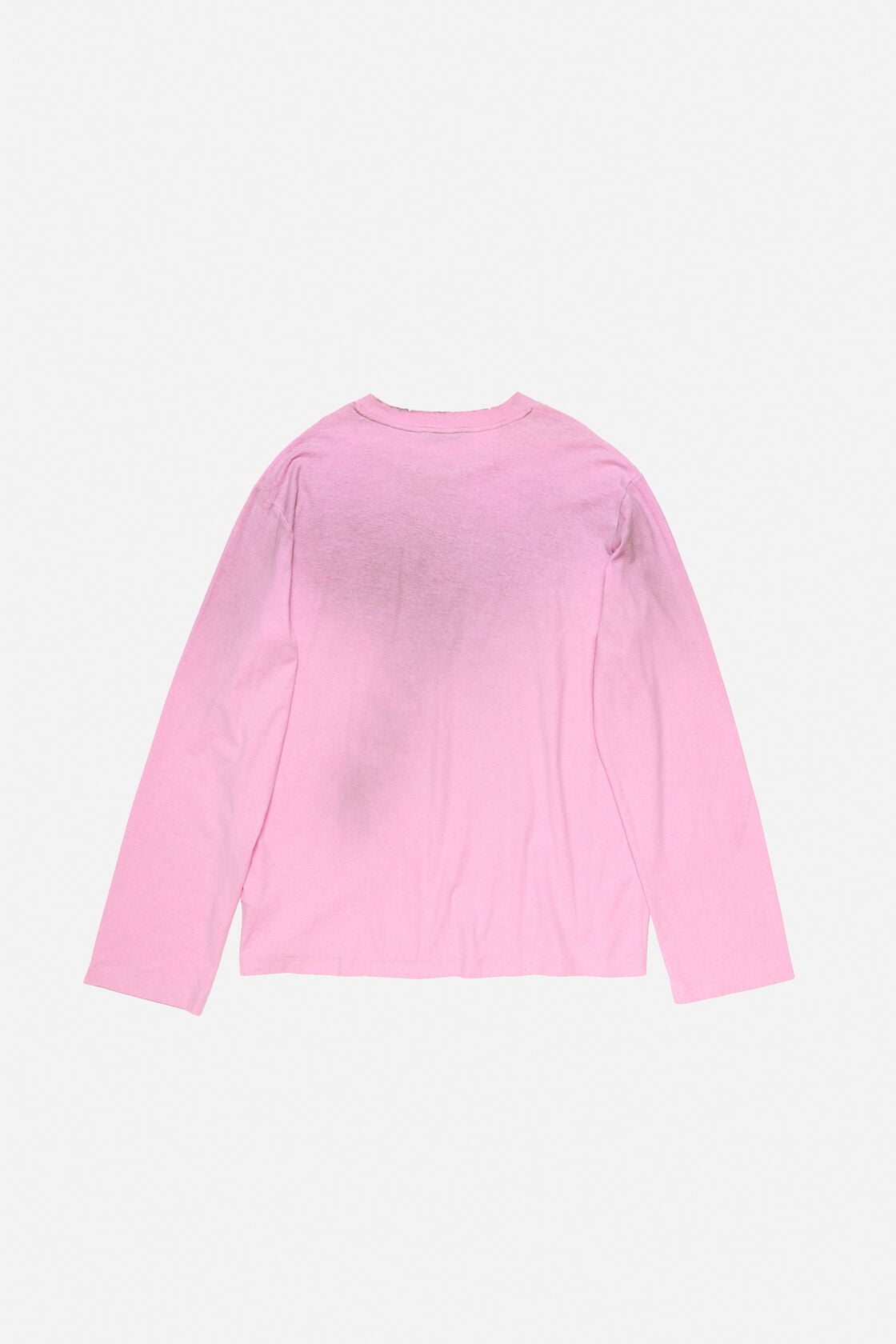 Acne Studios Sprayed 1996 logo t-shirt - Cotton candy pink