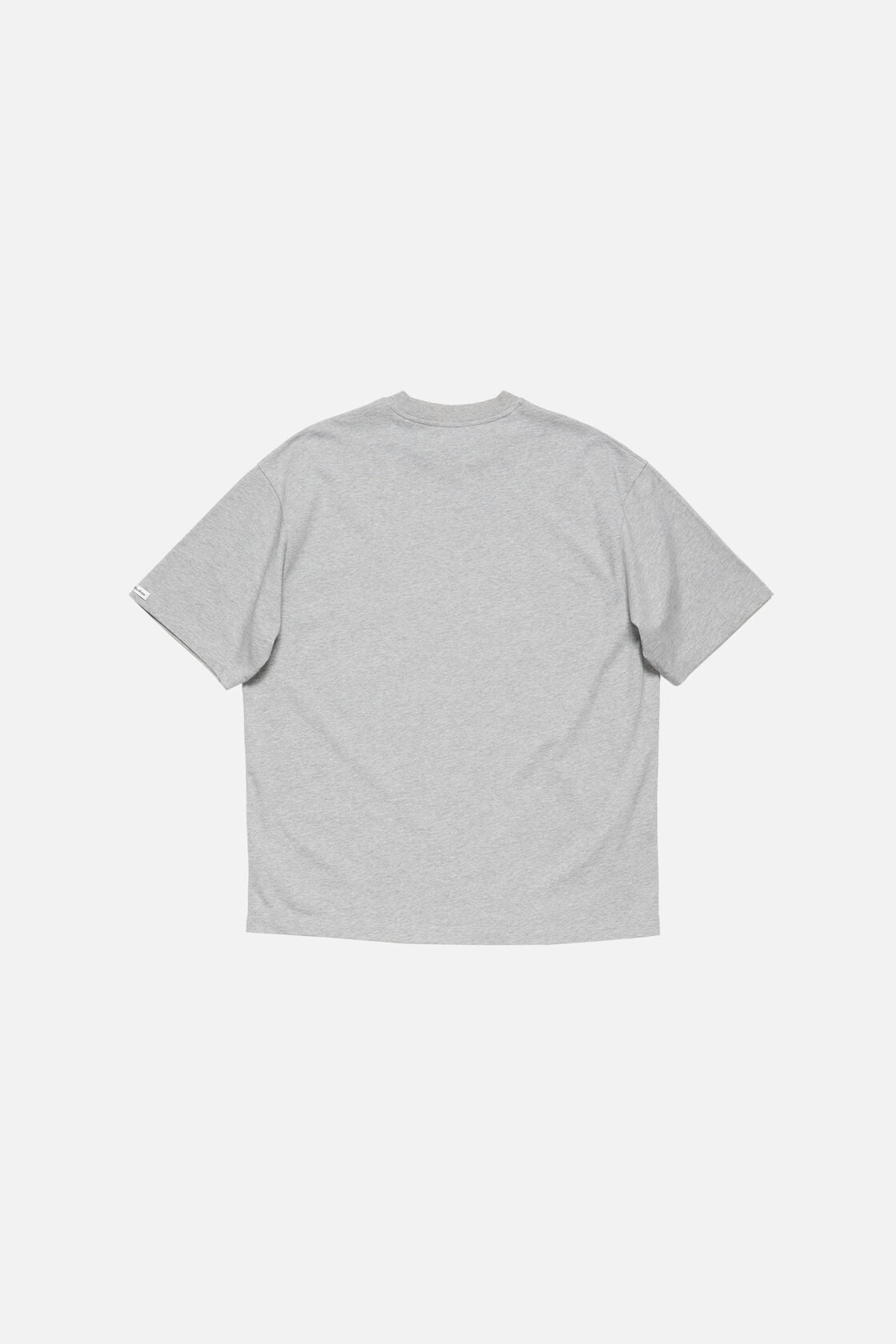 Acne Studios Satin logo t-shirt - relaxed - Grey Melange