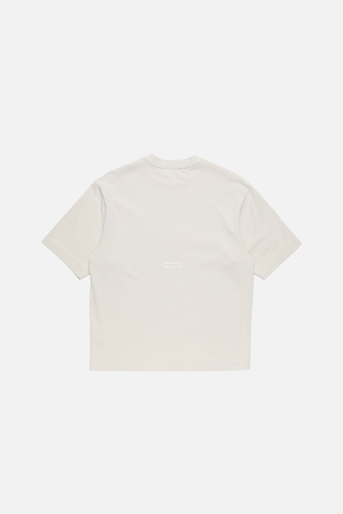 Acne Studios Rubber logo t-shirt - Light taupe