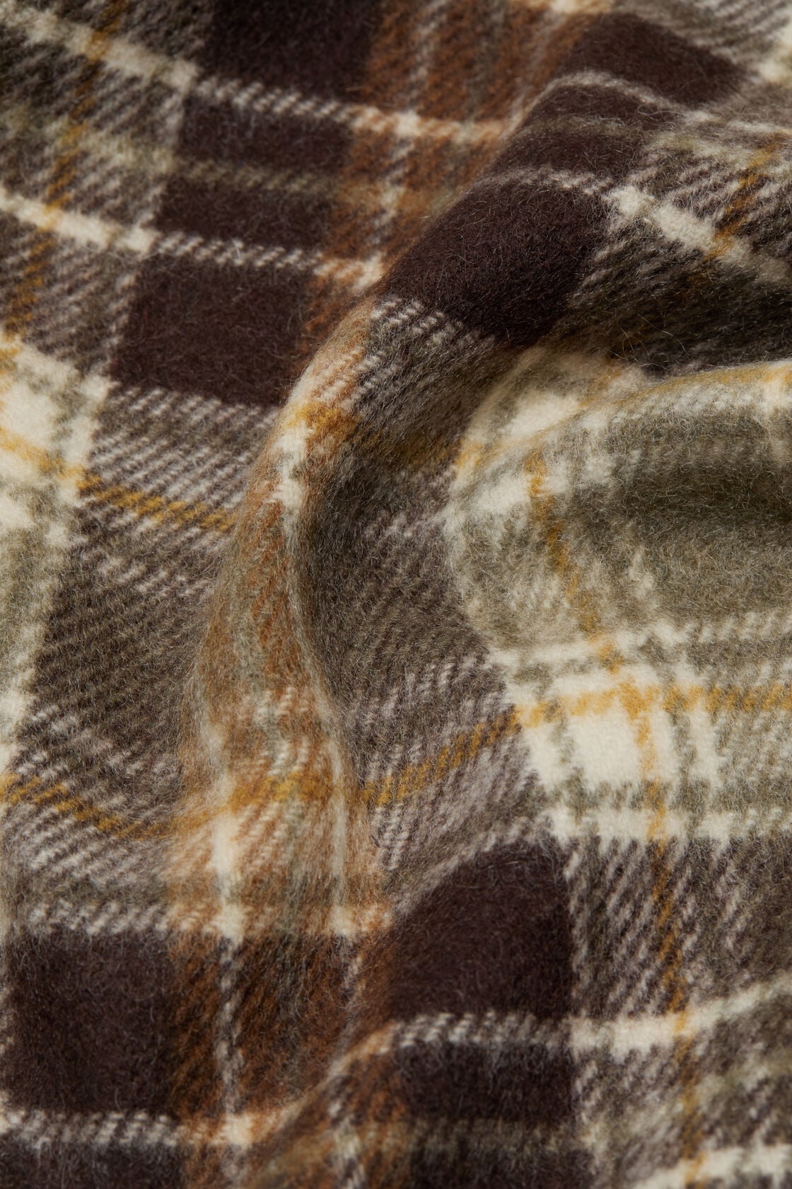 Acne Studios Cashmere scarf - Dark brown/khaki green