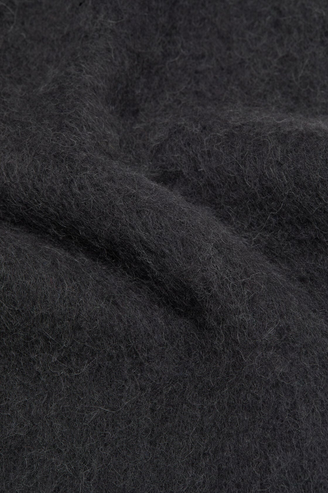 Acne Studios Bicolour Alpaca Scarf - Anthracite/grey