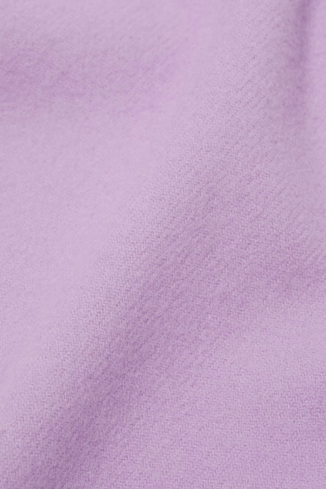 Acne Studios Fringe wool scarf - skinny - Lilac