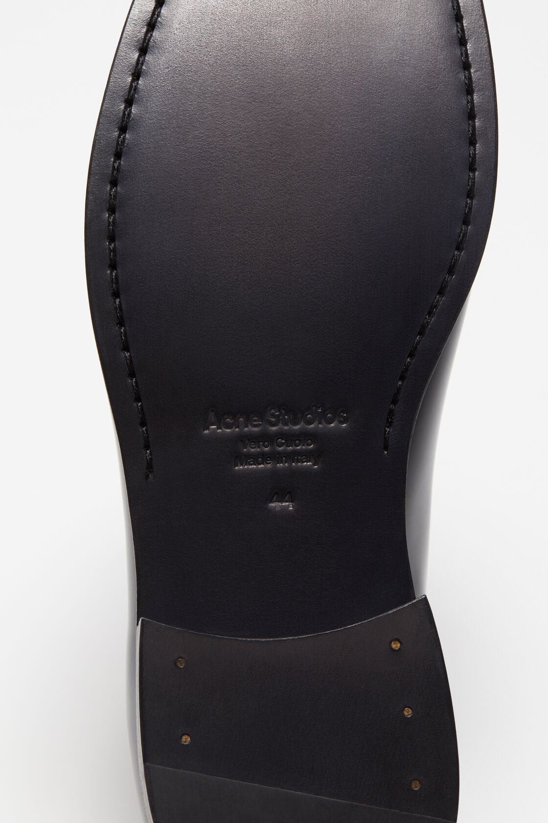 Acne Studios Leather loafers - Black
