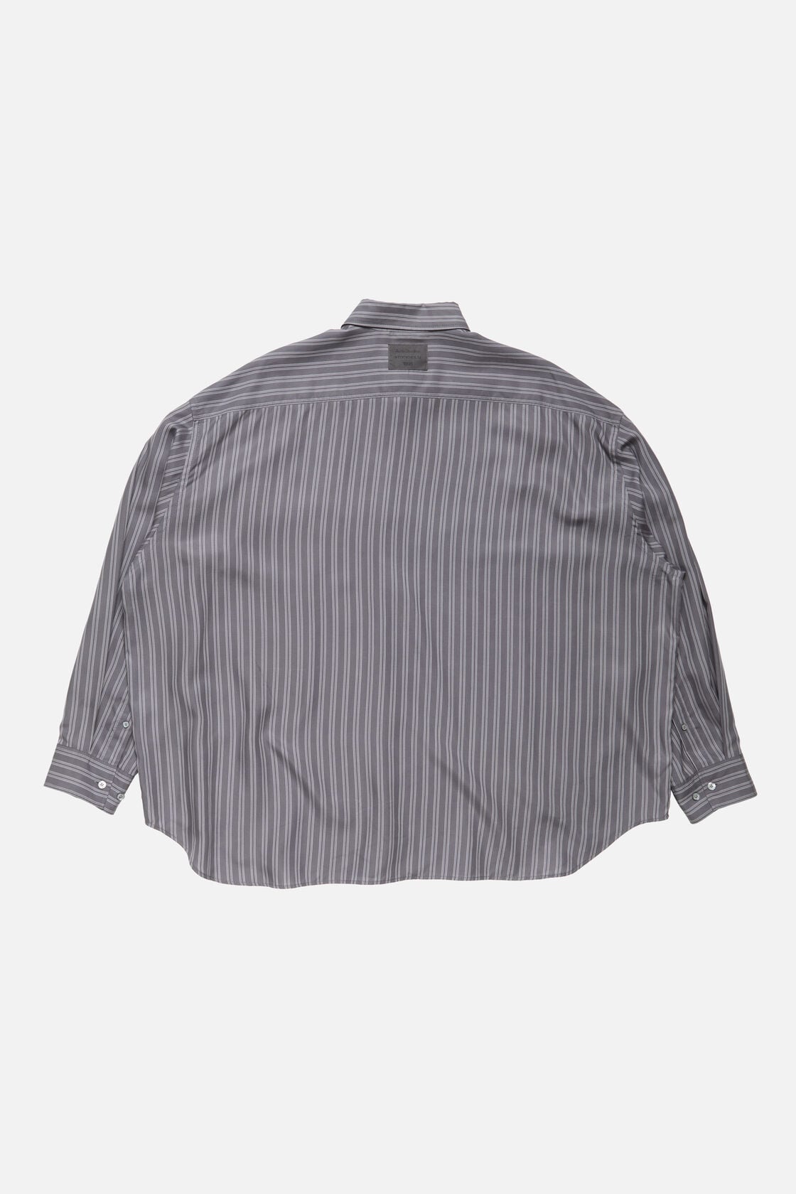 Acne Studios Striped button-up shirt - Purple/mauve