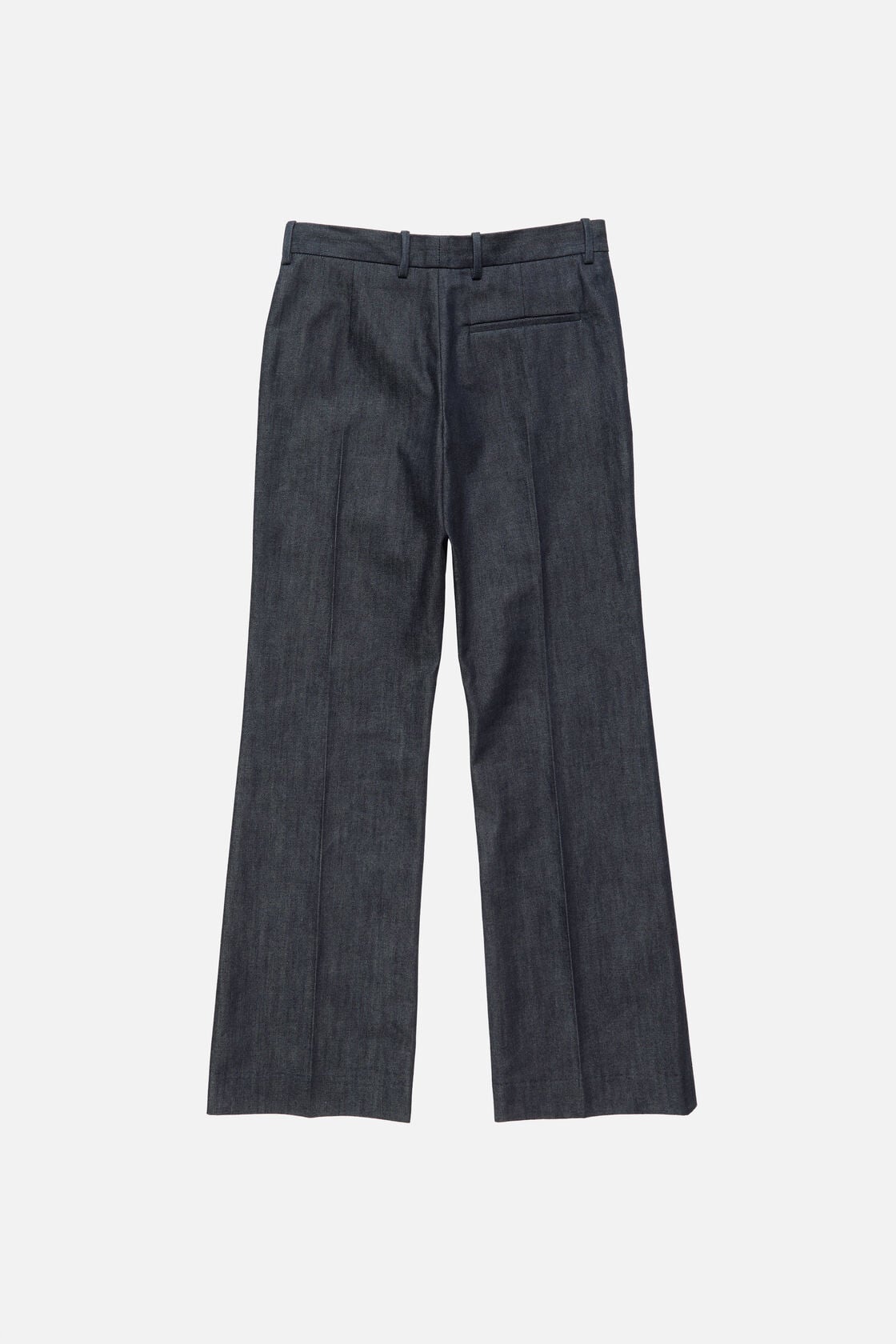 Acne Studios Branded selvedge denim trousers - Indigo blue