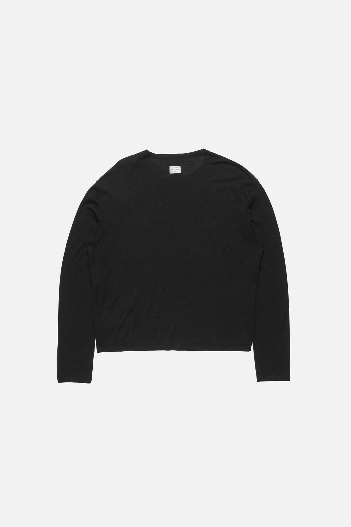 Acne Studios Cashmere knit sweater - Black