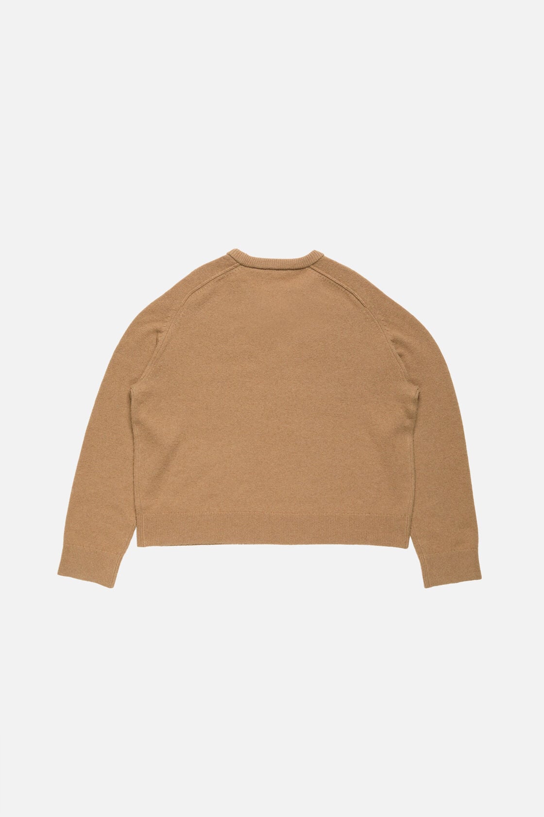 Acne Studios Camel hair v-neck sweater - Light camel