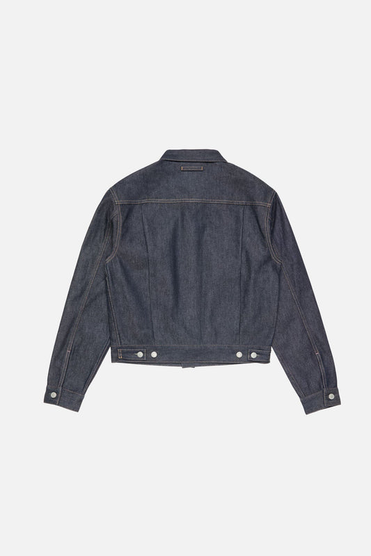 Acne Studios Raw denim jacket - Indigo blue