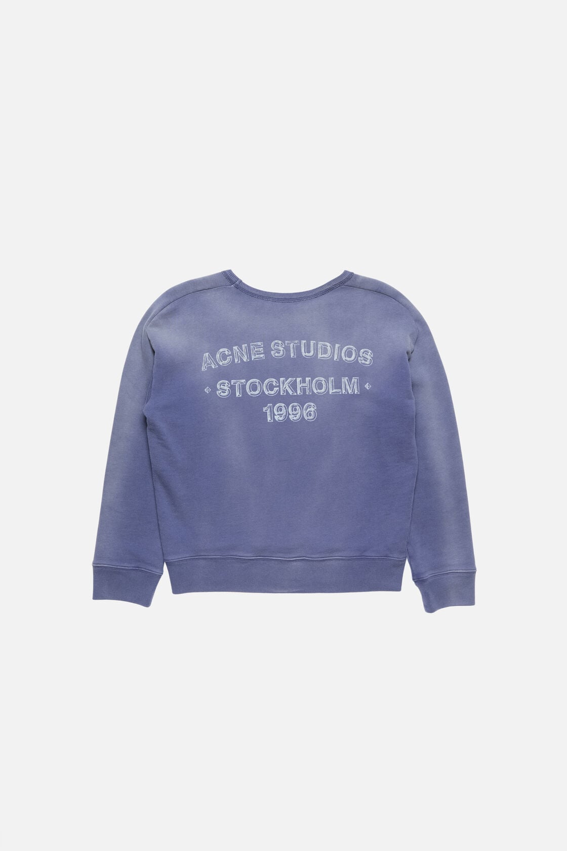 Acne Studios Sprayed logo sweatshirt - Navy