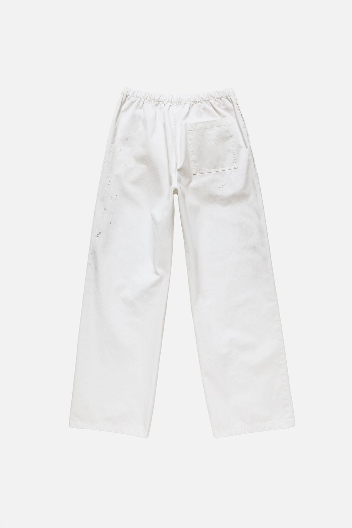 Acne Studios Peached cotton trousers - White