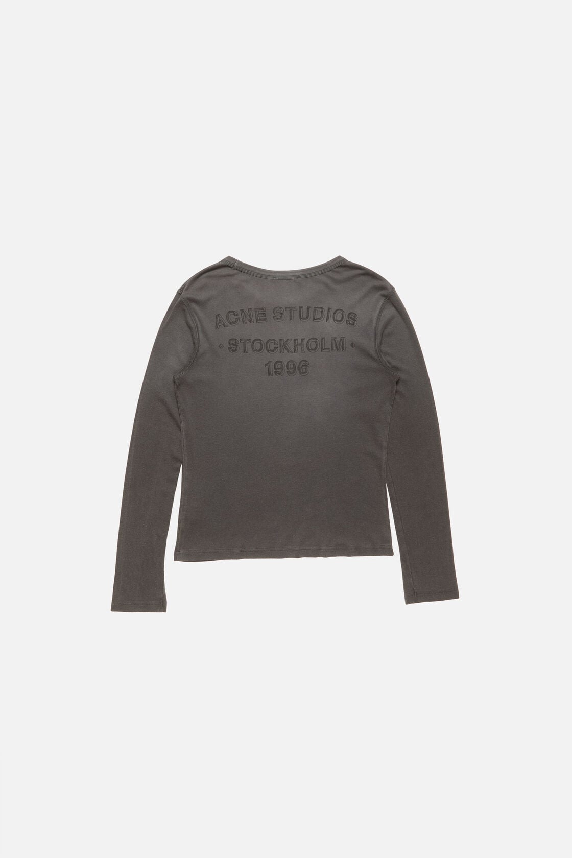 Acne Studios Sprayed logo t-shirt - Faded black