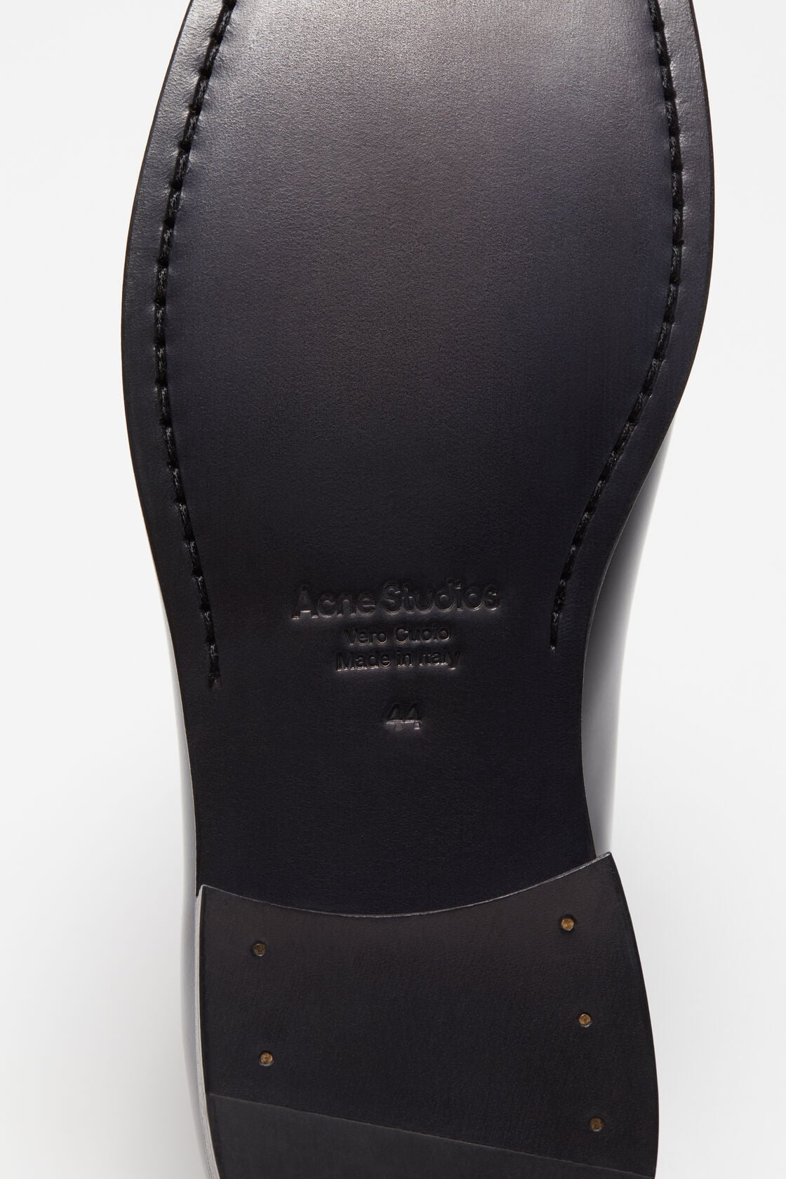 Acne Studios Leather loafers - Black