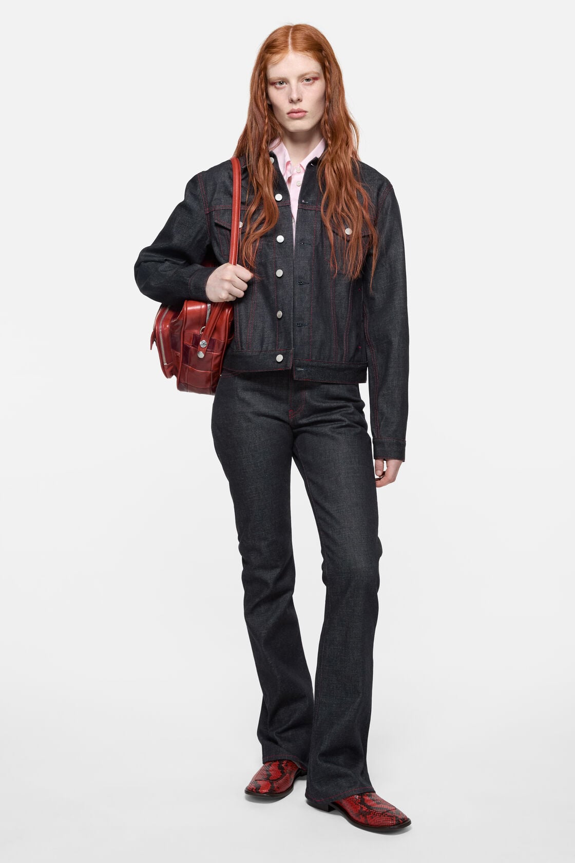 Acne Studios Re-edition raw jeans - 2009F - Mid Blue