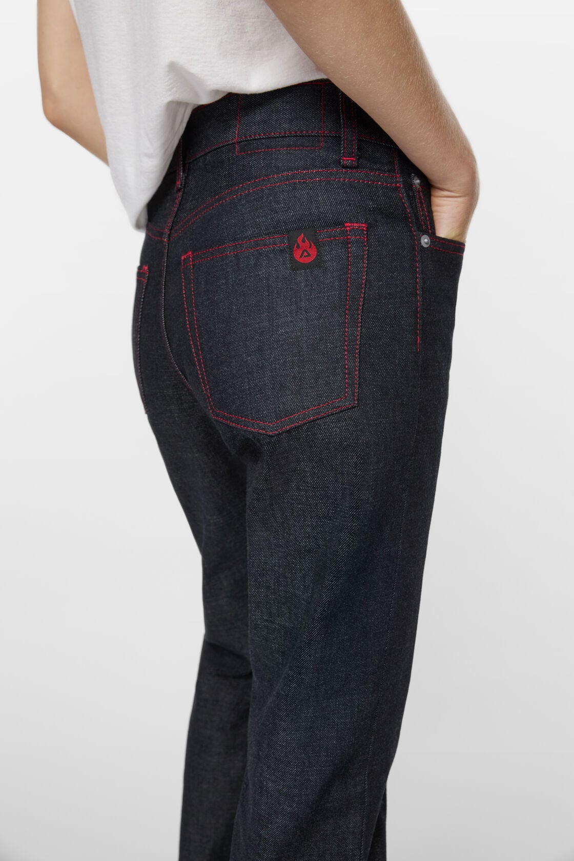 Acne Studios Re-edition raw jeans - 2009F - Mid Blue