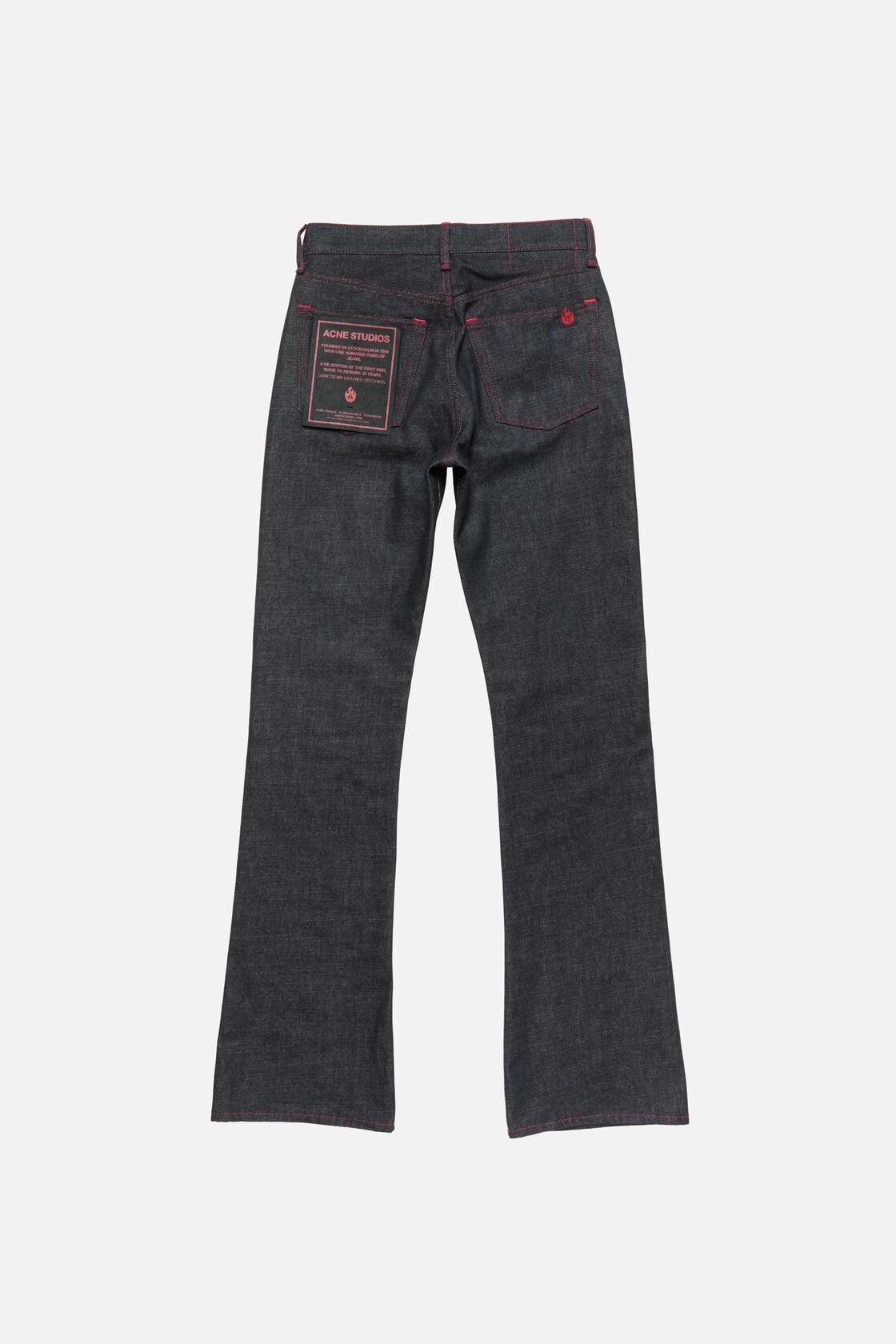 Acne Studios Re-edition raw jeans - 2009F - Mid Blue