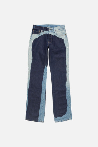 Acne Studios Patchwork Jeans - 2009F - Indigo/blue
