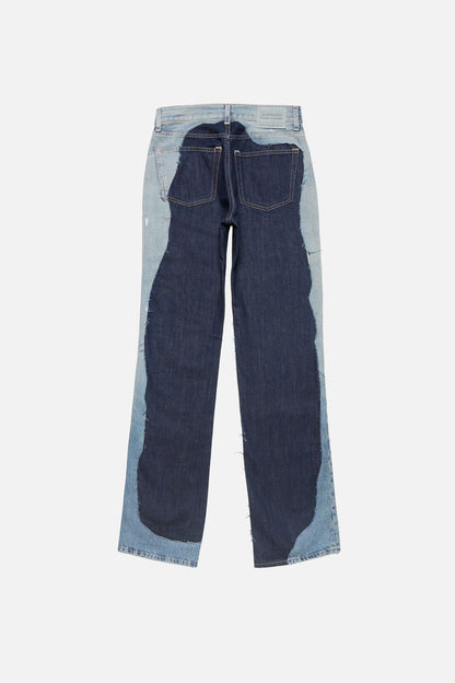 Acne Studios Patchwork Jeans - 2009F - Indigo/blue