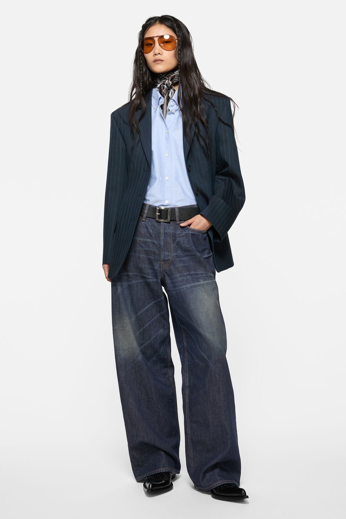 Acne Studios Loose fit jeans - 1981 - Dark Blue