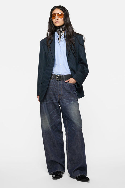Acne Studios Loose fit jeans - 1981 - Dark Blue