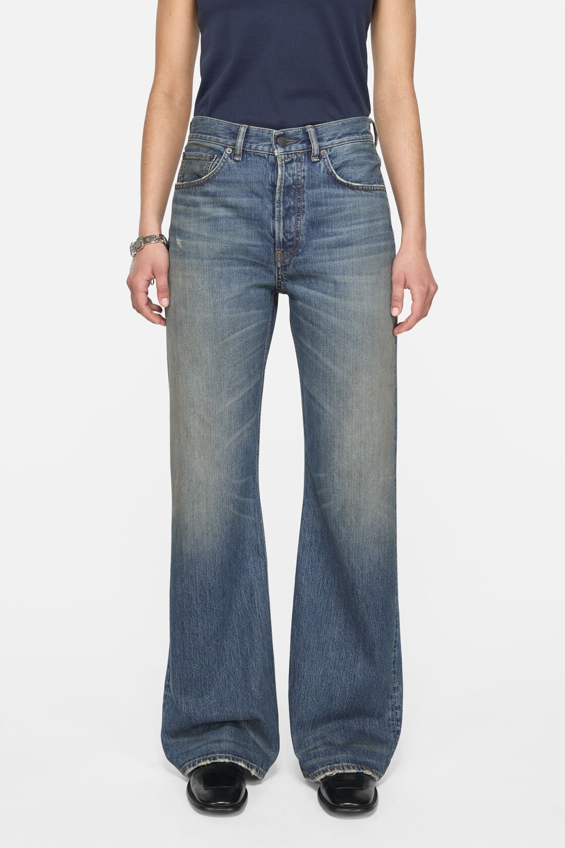 Acne Studios Regular fit jeans - 2021F - Mid Blue