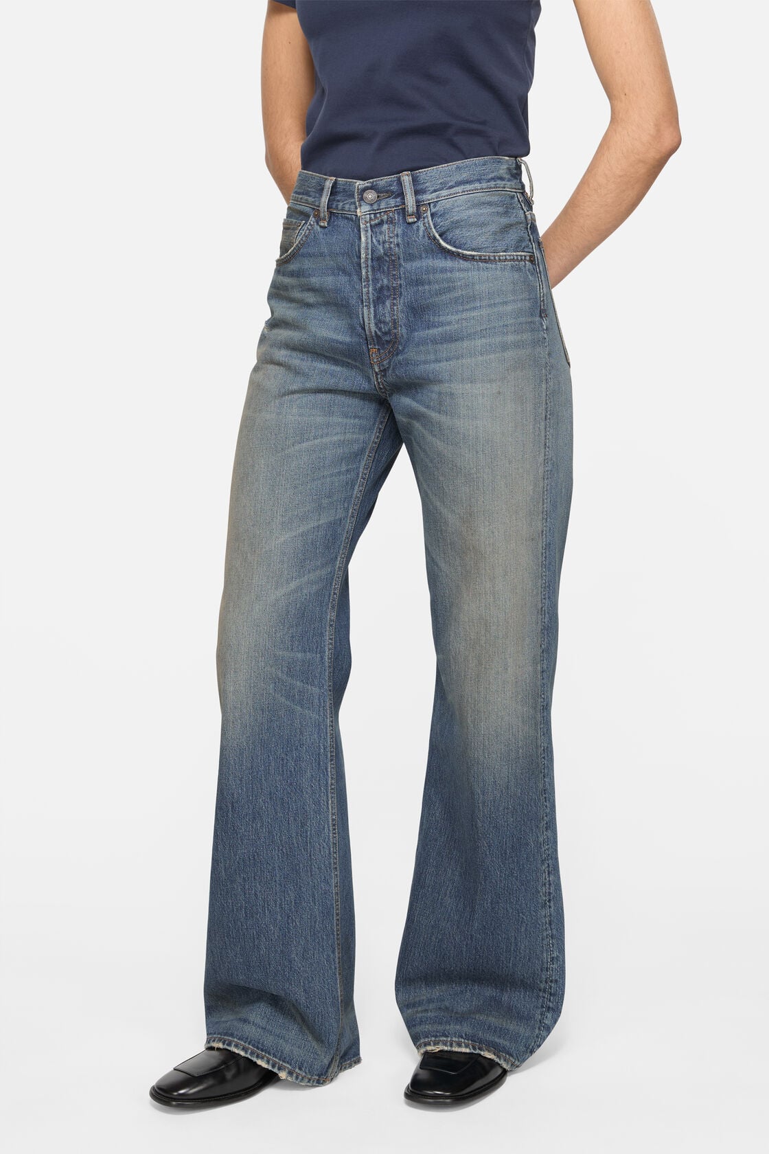 Acne Studios Regular fit jeans - 2021F - Mid Blue
