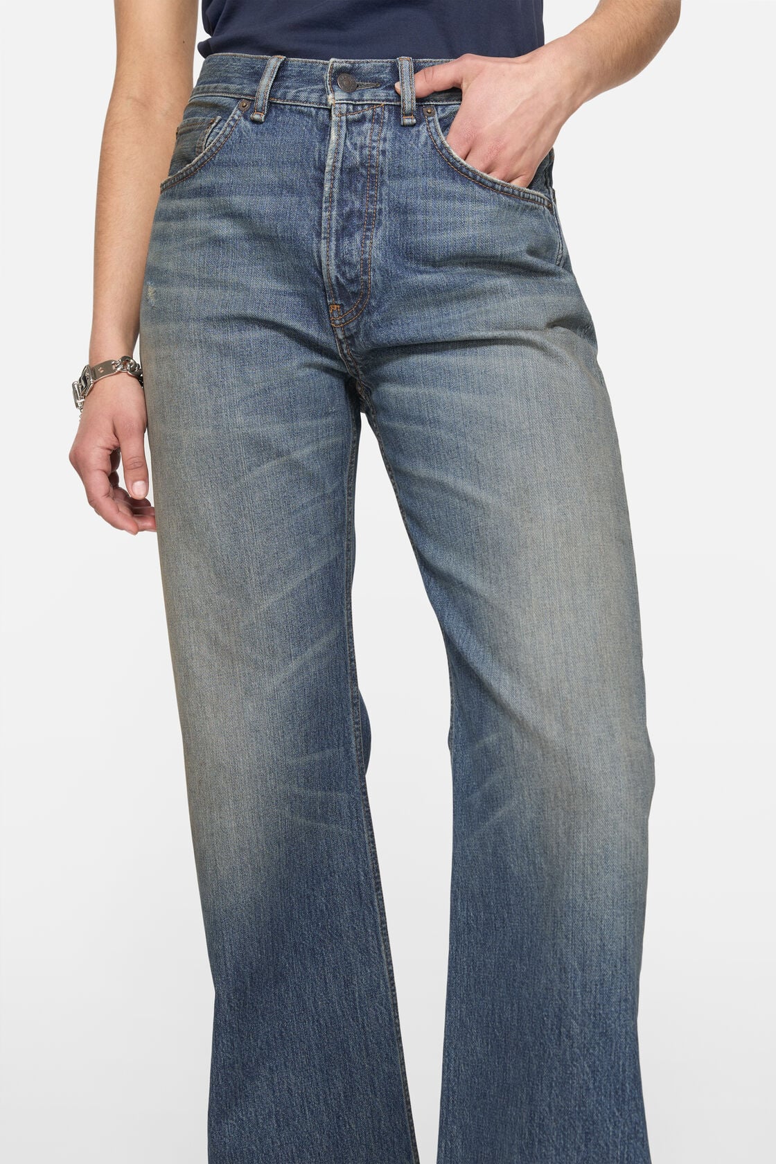 Acne Studios Regular fit jeans - 2021F - Mid Blue
