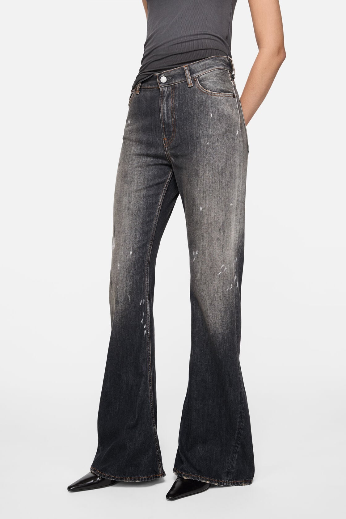 Acne Studios Fitted jeans - 2025F - Black