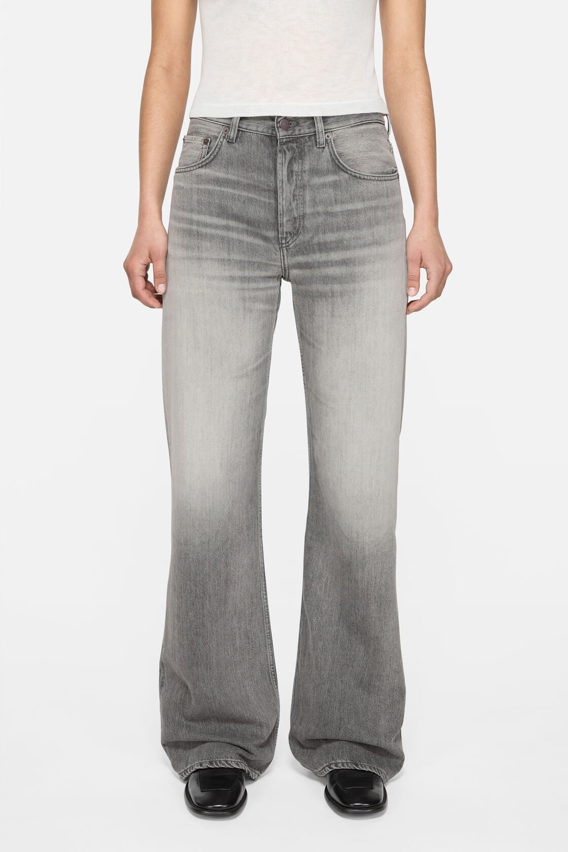 Acne Studios Regular fit jeans - 2021F - Ash grey
