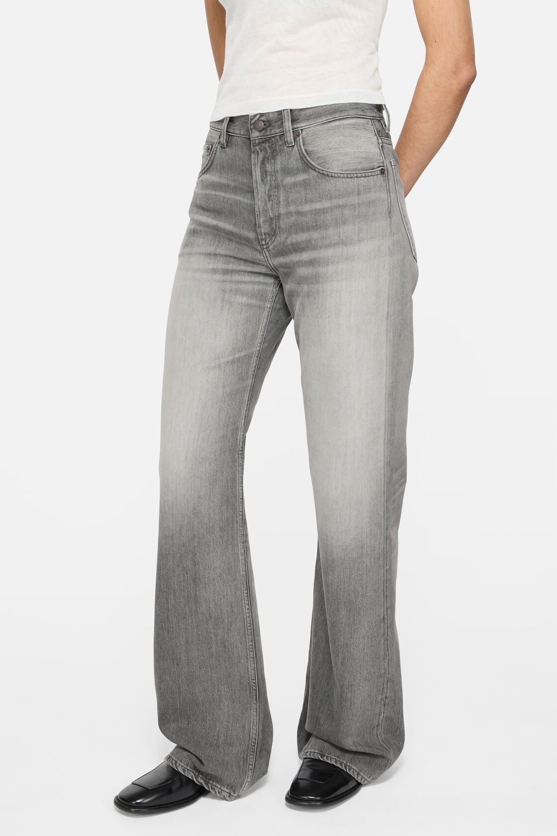 Acne Studios Regular fit jeans - 2021F - Ash grey