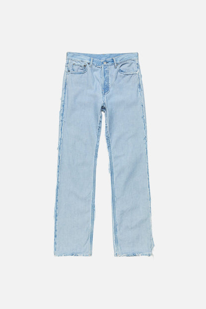 Acne Studios Frayed denim jeans - Light blue