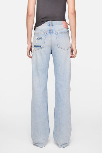 Acne Studios Regular fit distressed jeans - 2010F - Light blue