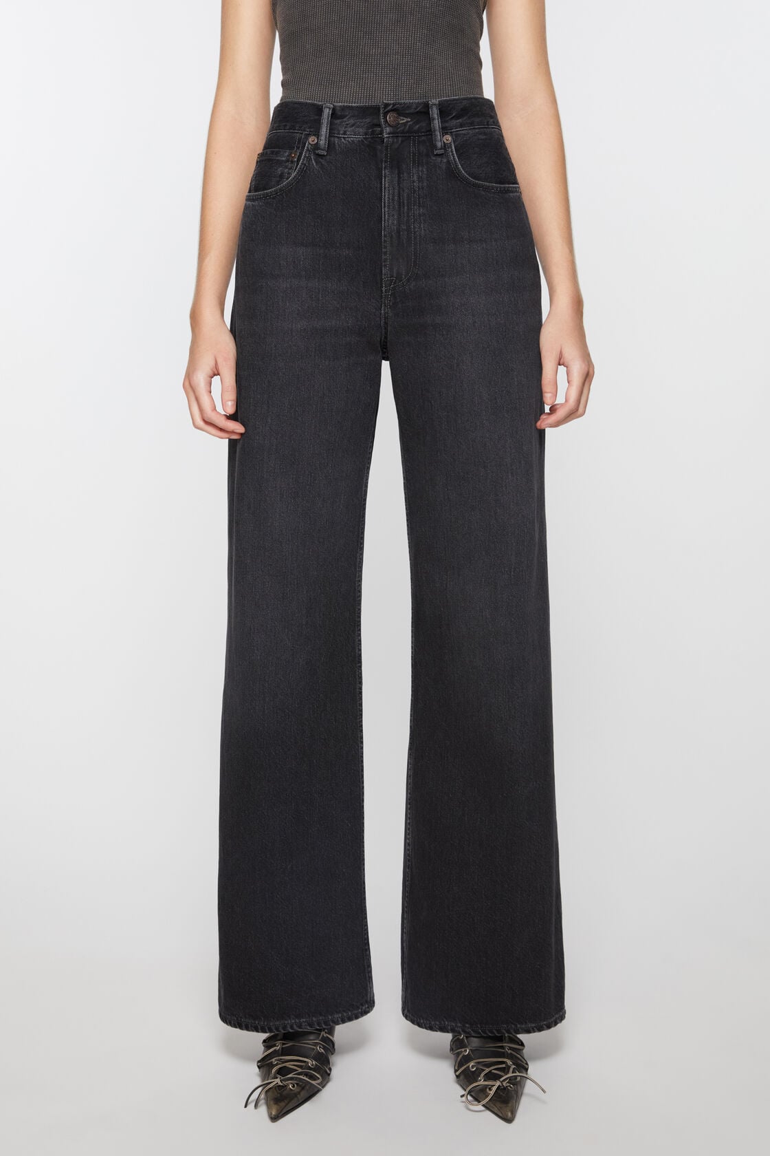 Acne Studios Regular fit jeans - 2022F - Black
