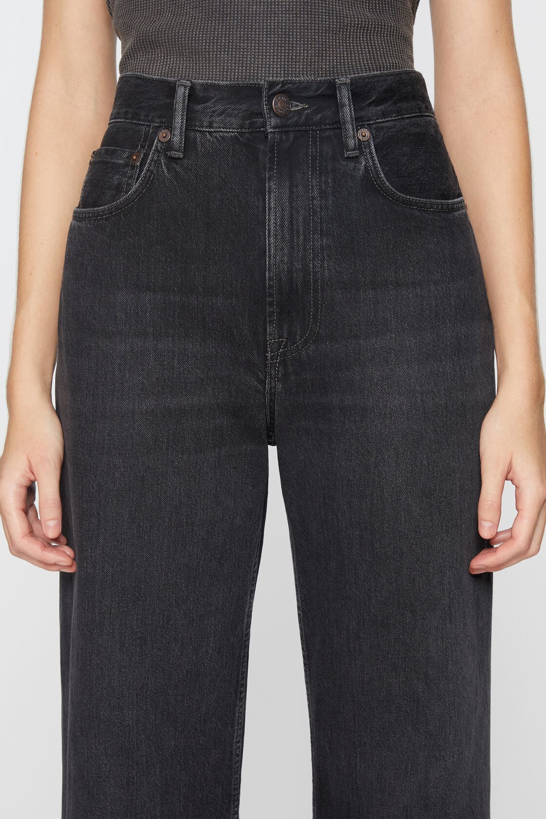 Acne Studios Regular fit jeans - 2022F - Black