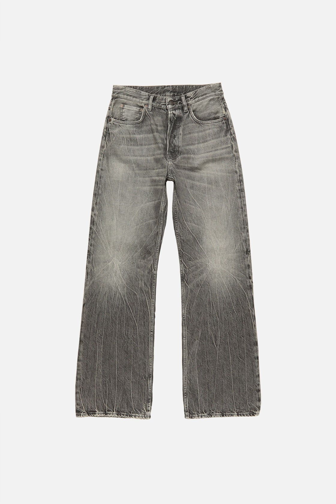 Acne Studios Regular fit jeans - 2021F - Washed Black