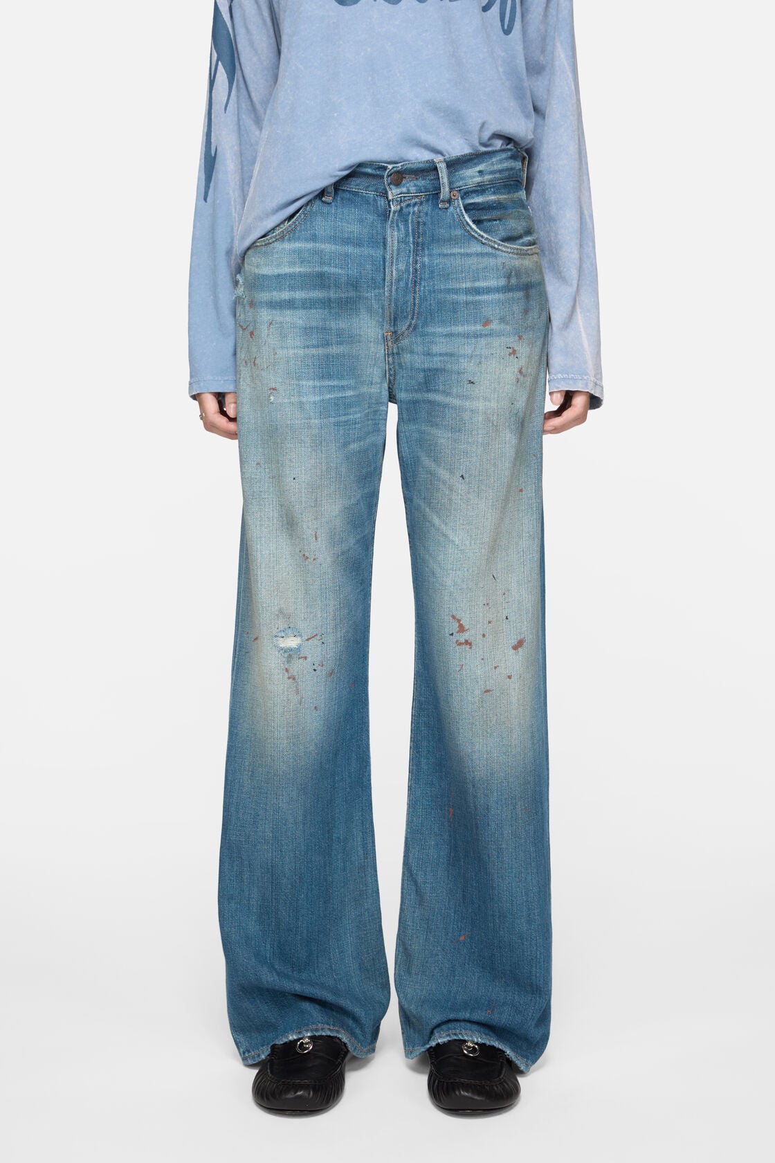 Acne Studios Regular fit jeans - 2021F - Mid Blue