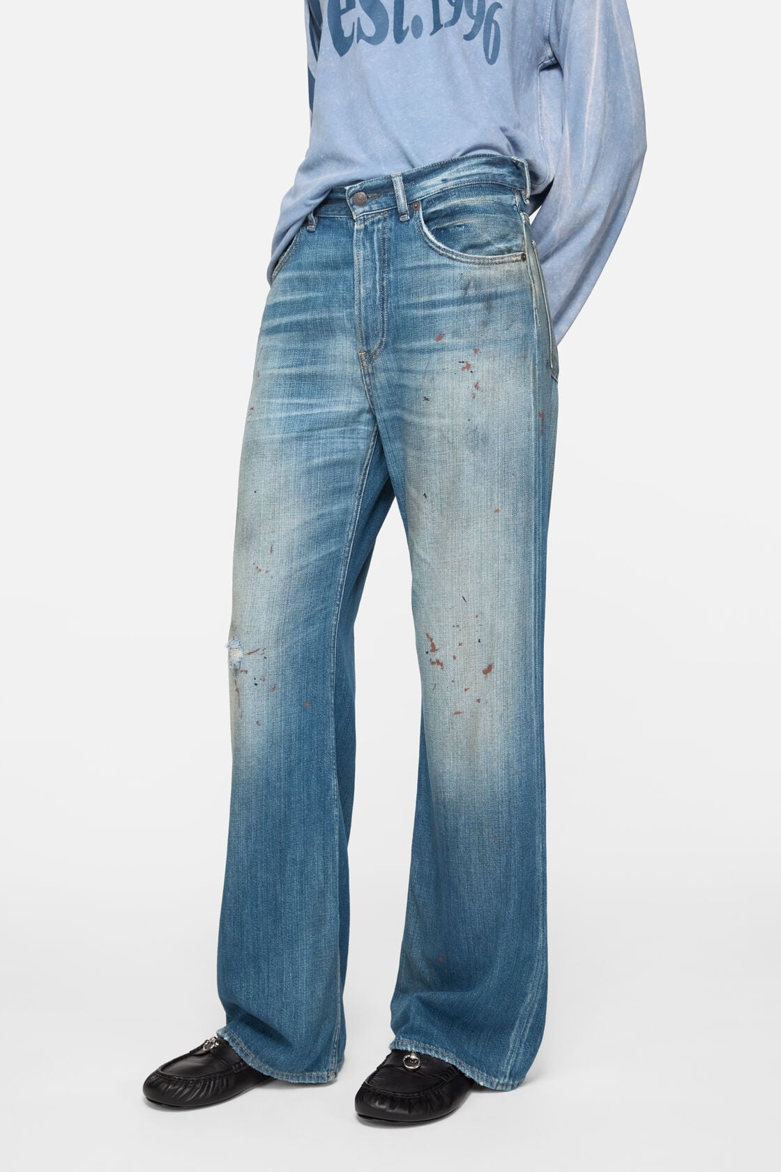 Acne Studios Regular fit jeans - 2021F - Mid Blue