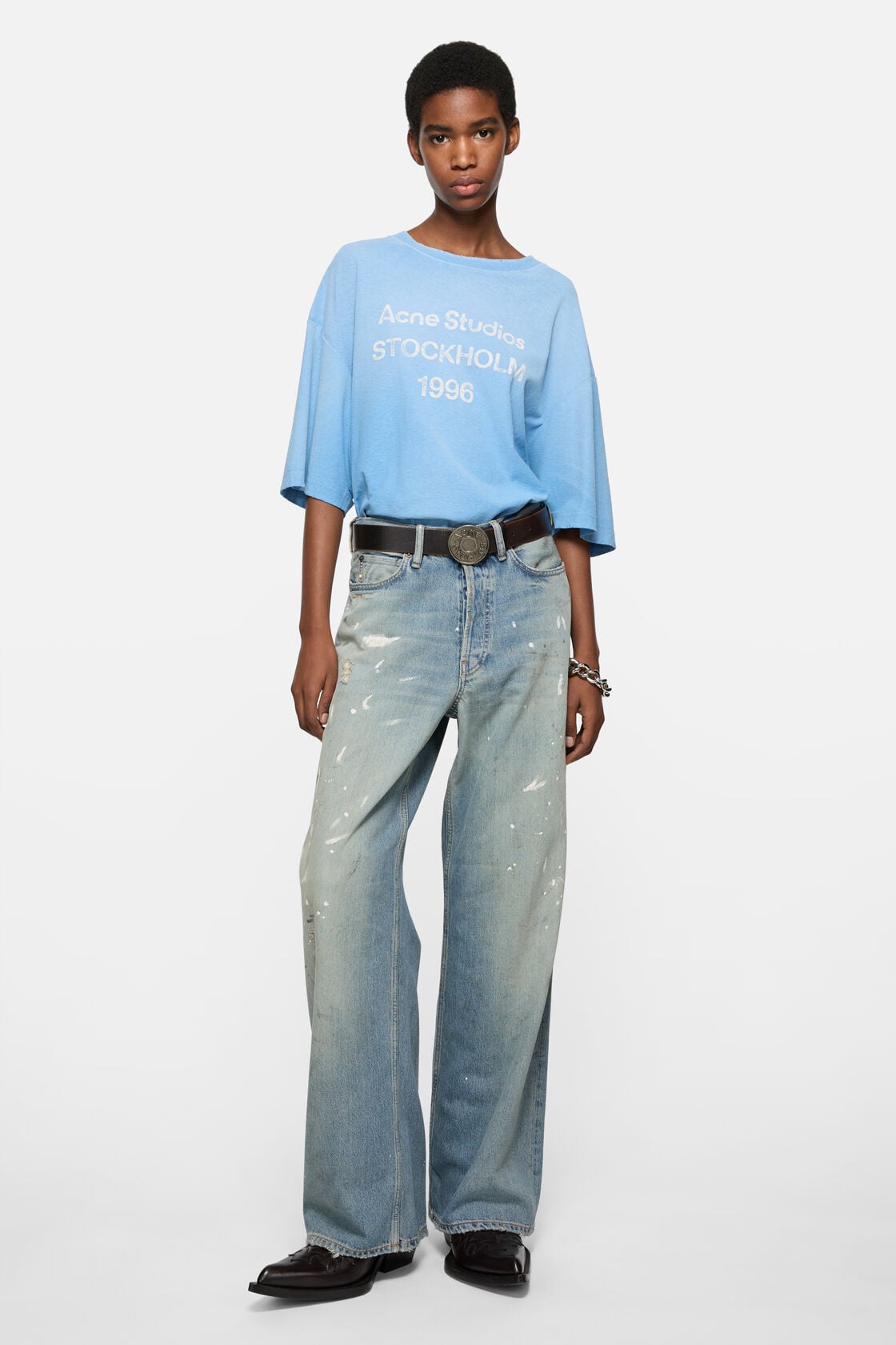 Acne Studios Loose fit jeans - 1981 - Light blue