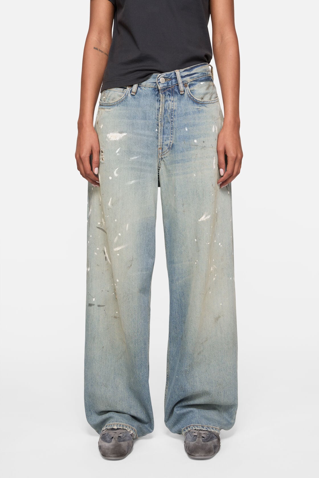 Acne Studios Loose fit jeans - 1981 - Light blue