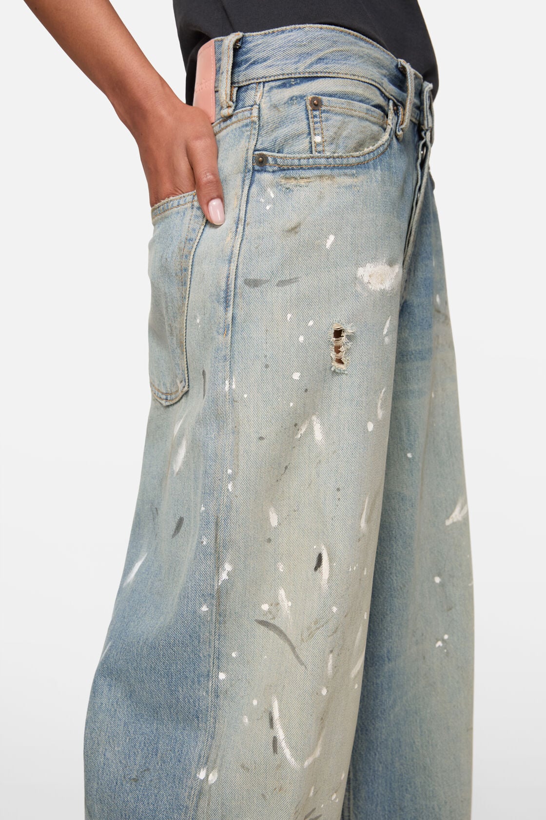 Acne Studios Loose fit jeans - 1981 - Light blue