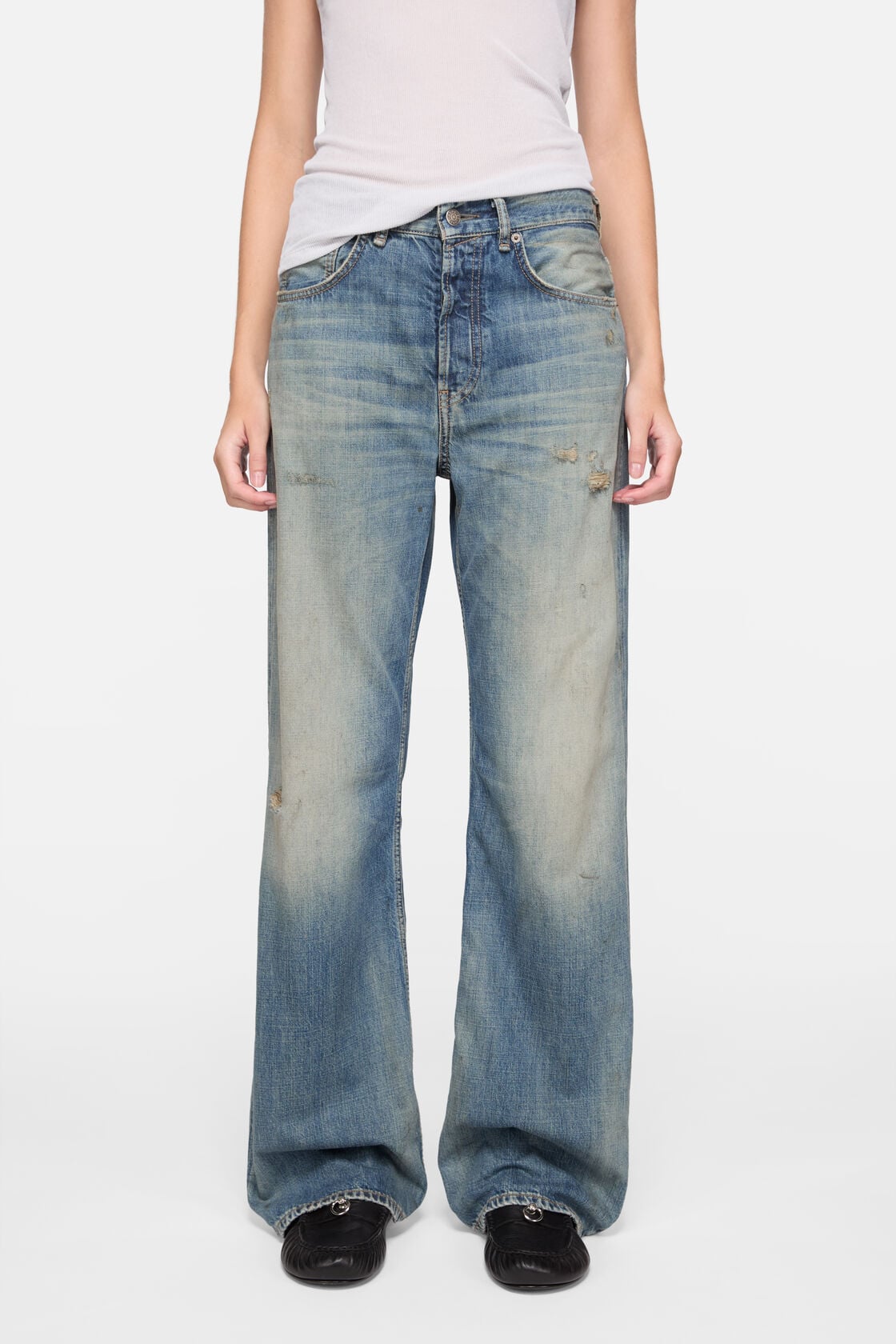 Acne Studios Regular fit jeans - 2021F - Mid Blue