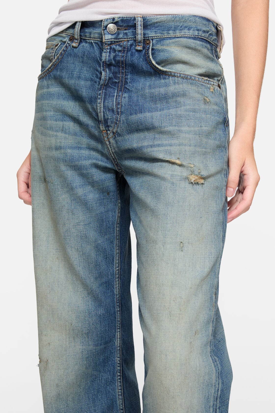 Acne Studios Regular fit jeans - 2021F - Mid Blue