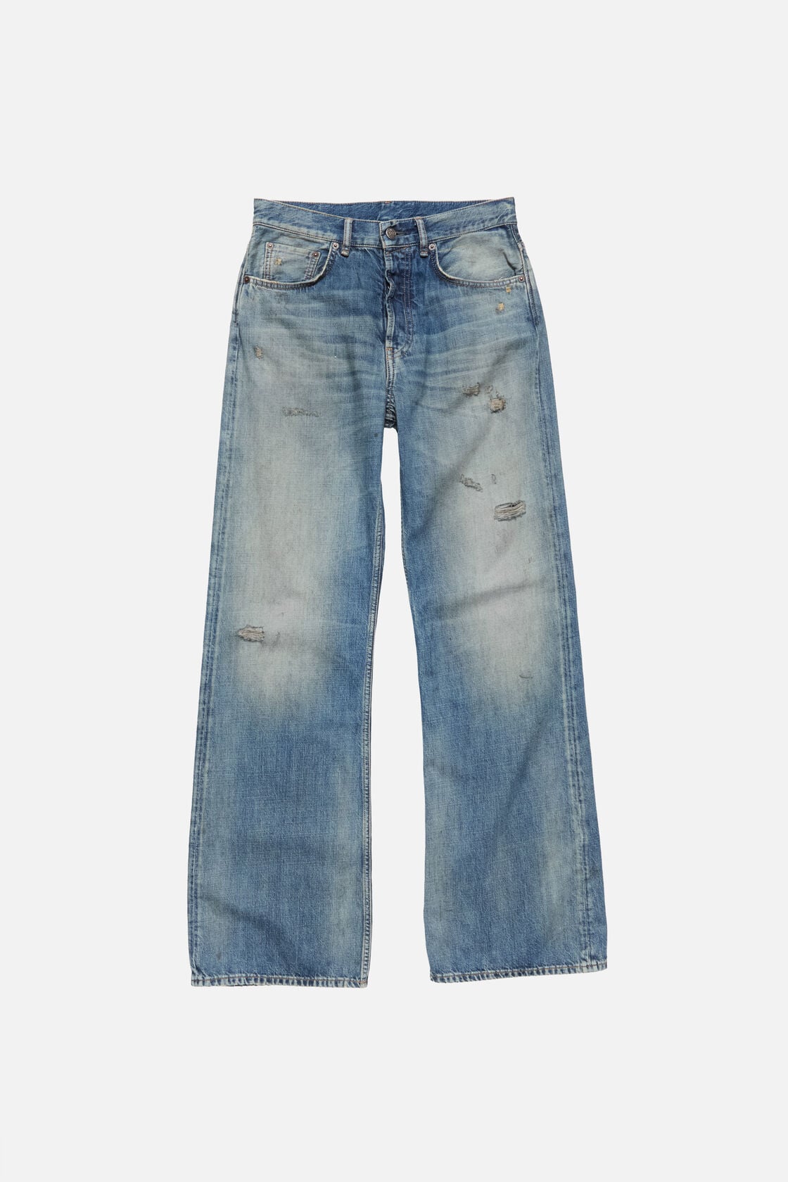 Acne Studios Regular fit jeans - 2021F - Mid Blue