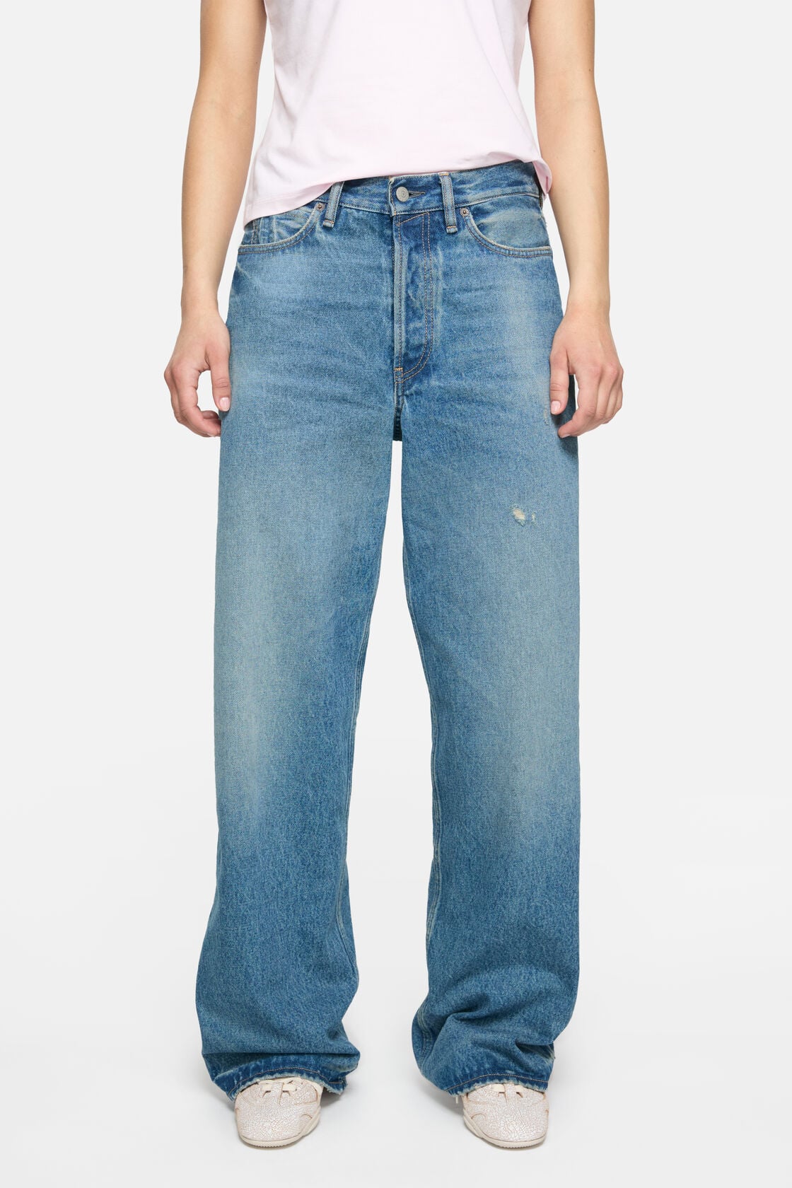 Acne Studios Loose fit jeans - 1981 - Mid blue