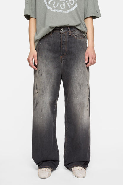 Acne Studios Loose fit jeans - 1981 - Black