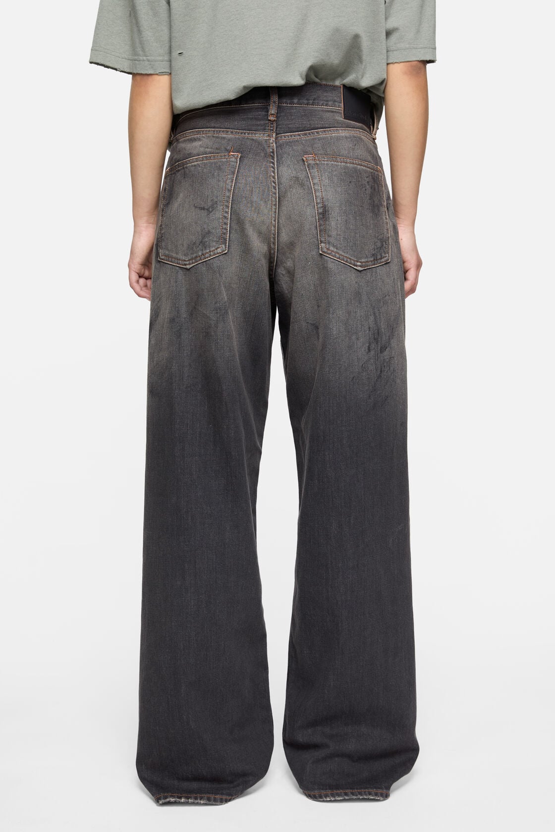 Acne Studios Loose fit jeans - 1981 - Black