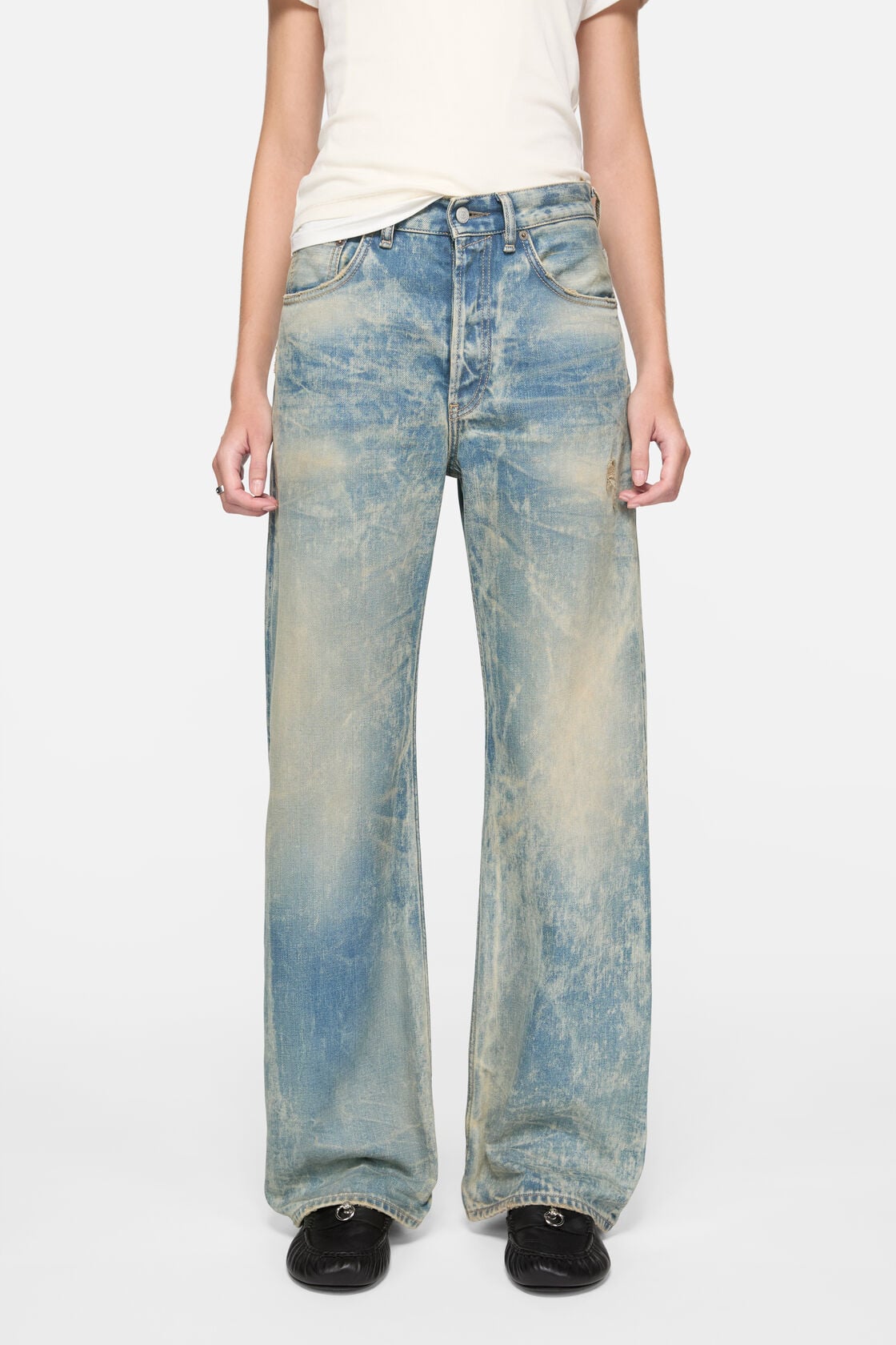 Acne Studios Regular fit jeans - 2021F - Mid Blue